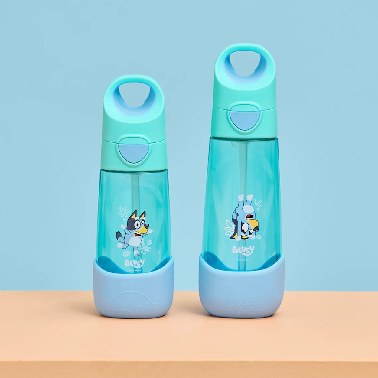 b.box Bluey 子ども用水筒 450ml 2個セット b.box Bluey Playtime Tritan Drink Bottle 450mL Green | Kitchen